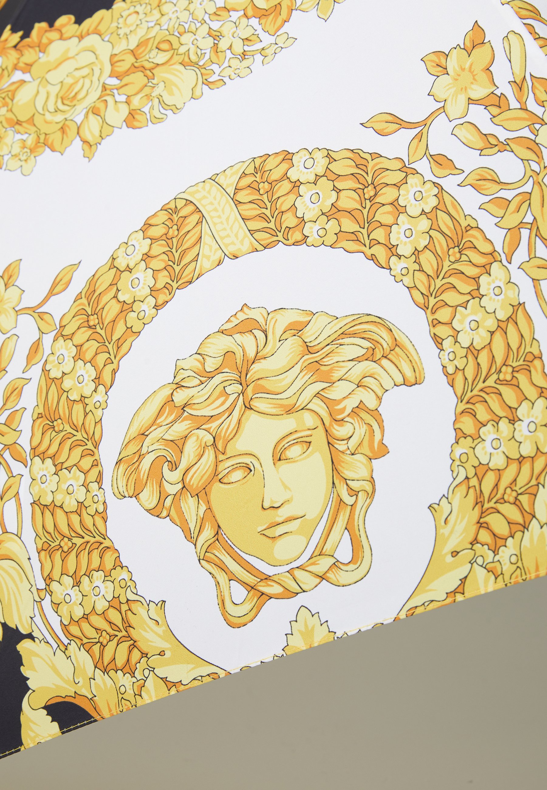 Versace ARTIGOS DECORATIVOS CRETE DE FLEUR - Guarda-chuva - dourado/branco/preto