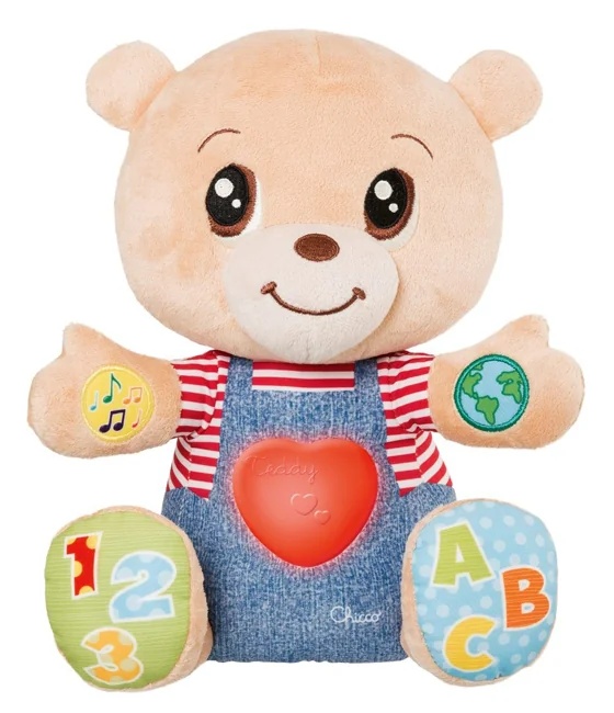 CHICCO Chicco I Giochiccoi Abc Ours en peluche