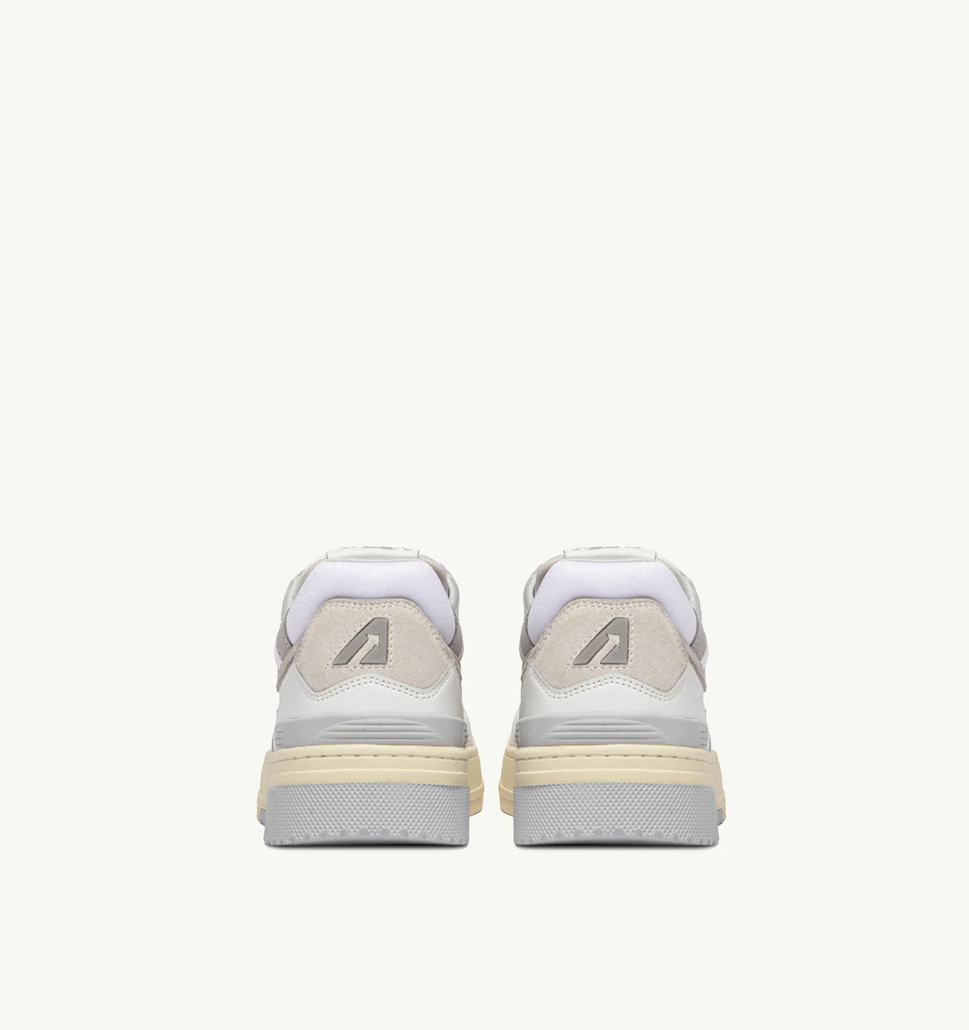 Adidași CLC din piele albă și gri