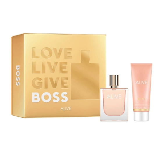 Hugo Boss Boss Alive woda perfumowana spray 50 ml   balsam do ciała 75 ml