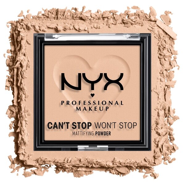 Pó matificante NYX Professional Makeup Can't Stop, Won't Stop Light Medium<br>