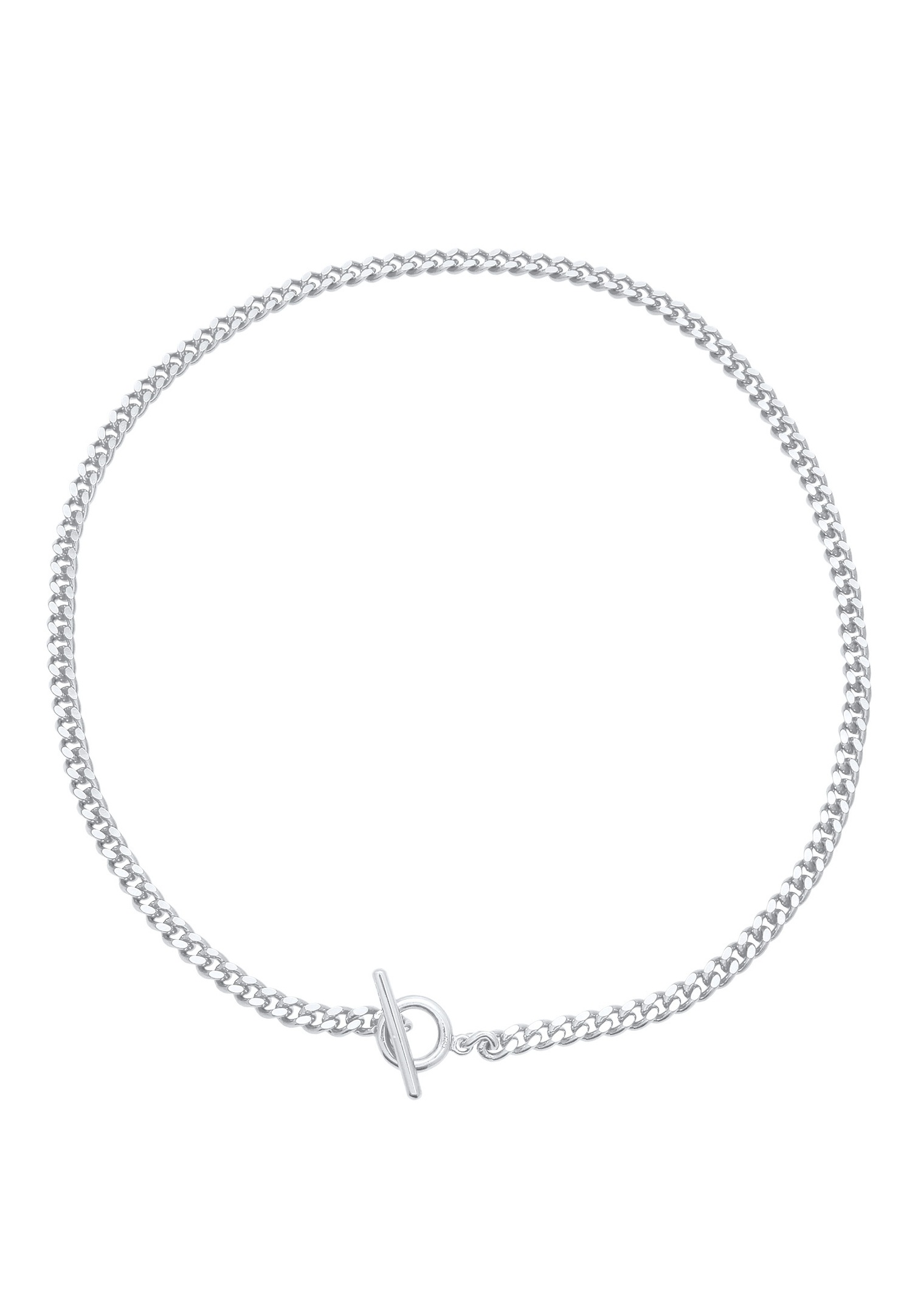 Elli Collier choker pour dames Basic T-Bar en 925/1000 argent massif
