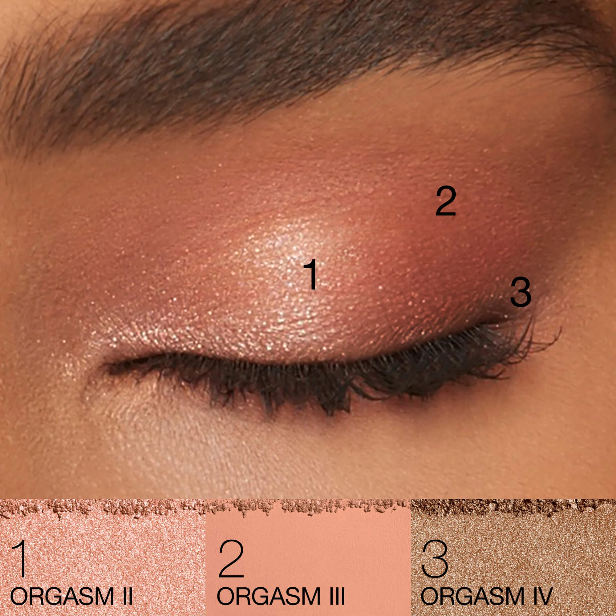 Occhi QUAD EYESHADOW - Palette viso