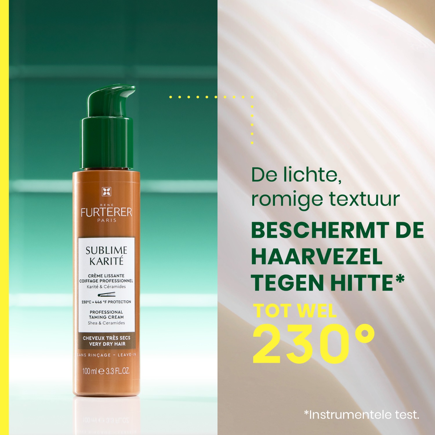 René Furterer Hair Cream Sublime Karité Professional Taming Cream - 100 ml