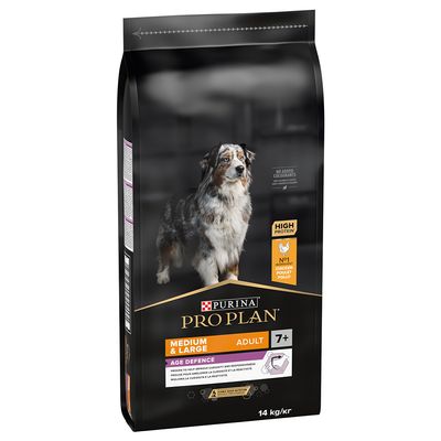 PURINA PRO PLAN Medium & Large Vuxen 7+ Ålder Defence