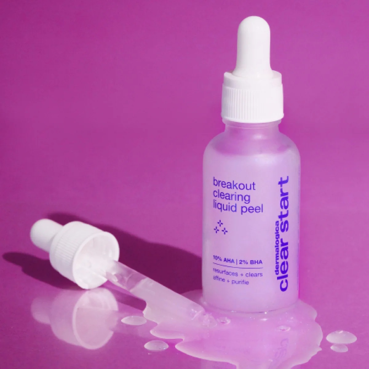 Clear Start von Dermalogica – Dermalogica Clear Start Breakout Clearing Liquid Peeling 30 ml – Peeling für zu Akne neigende Haut