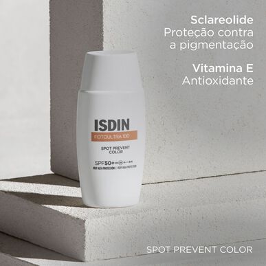 Isdin sävytetty aurinkovoide kasvoille SPF50 50 ml