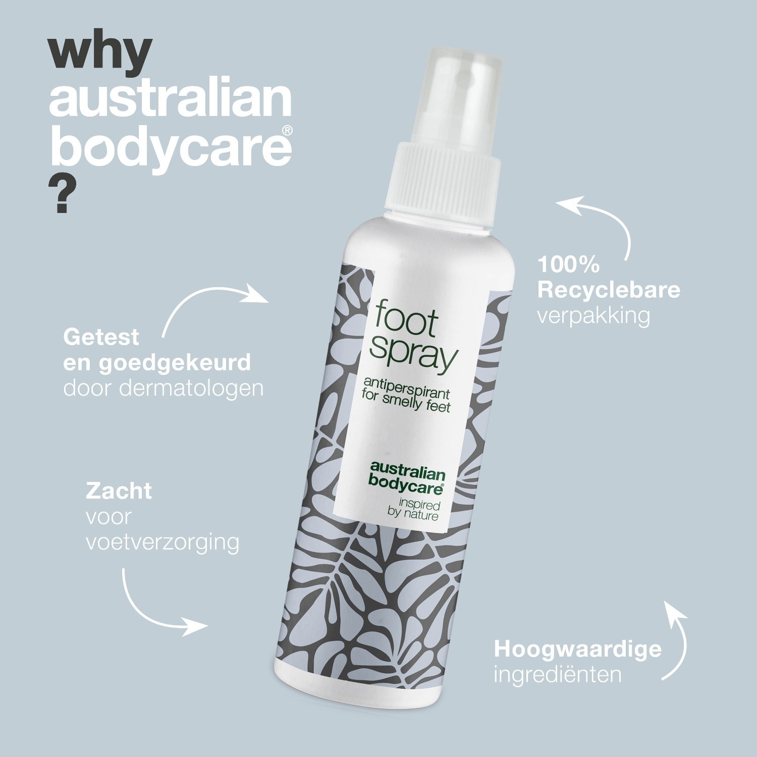 Set za njegu stopala Australian Bodycare – 150 ml