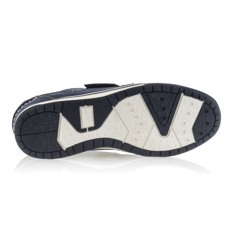 Mocasines/zapatos náuticos azules para hombre