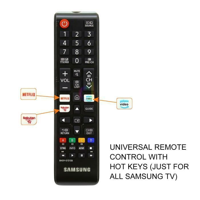 Control remoto, NUEVO BN59 01315B CONTROL REMOTO PARA SAMSUNG TV UE50RU7170U UE50RU7172U UE50RU7175U UE43RU7105 UE43RU7179