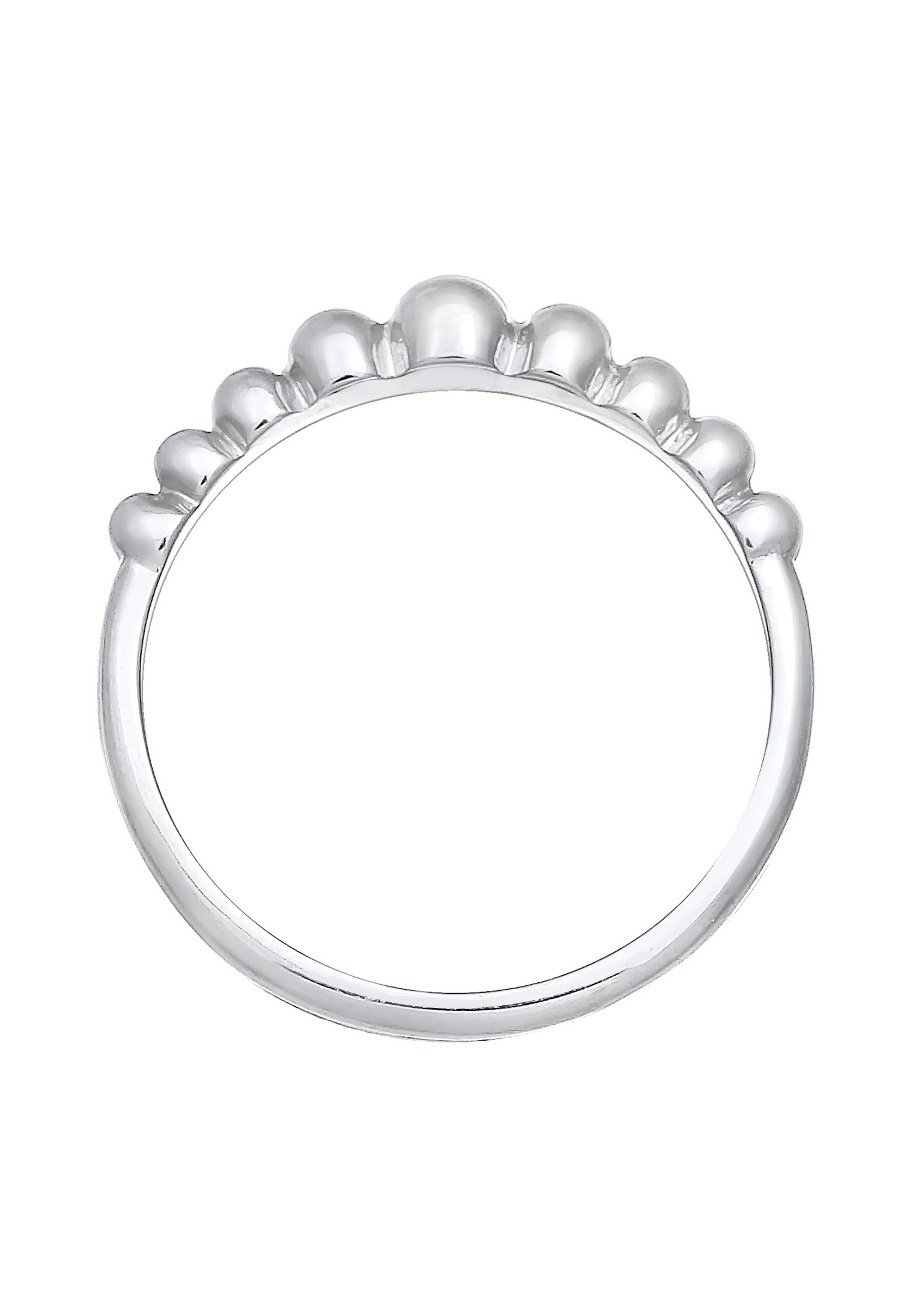 Elli Bague à empiler pour dames Boule à pois Optique Blogger Trend en argent sterling 925