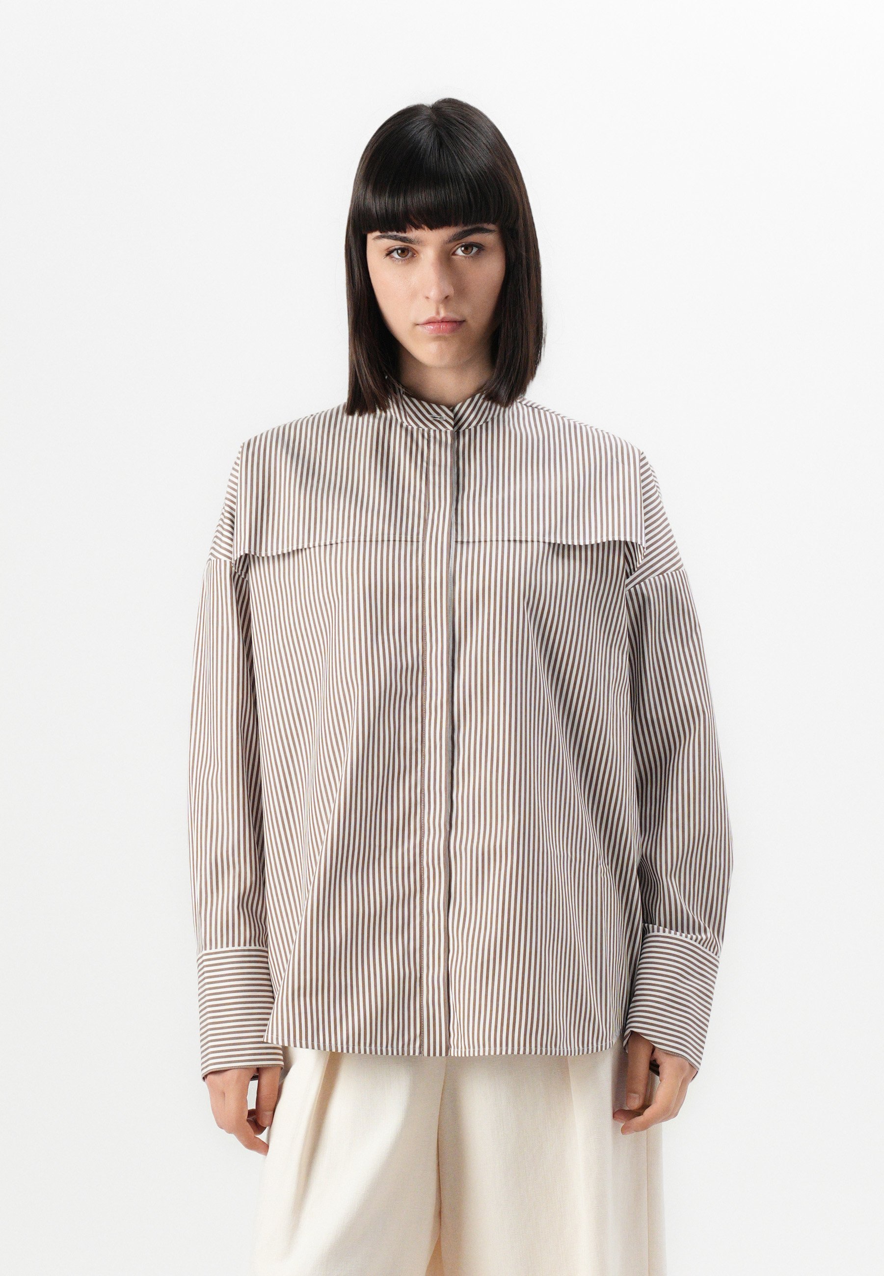 Blusa de botões IVY OAK - marrom