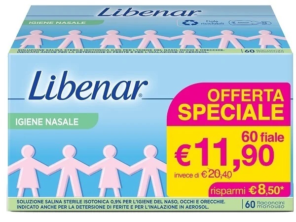 LIBENAR Libenar Higiene Nas Isoton 60 fl desinfectante