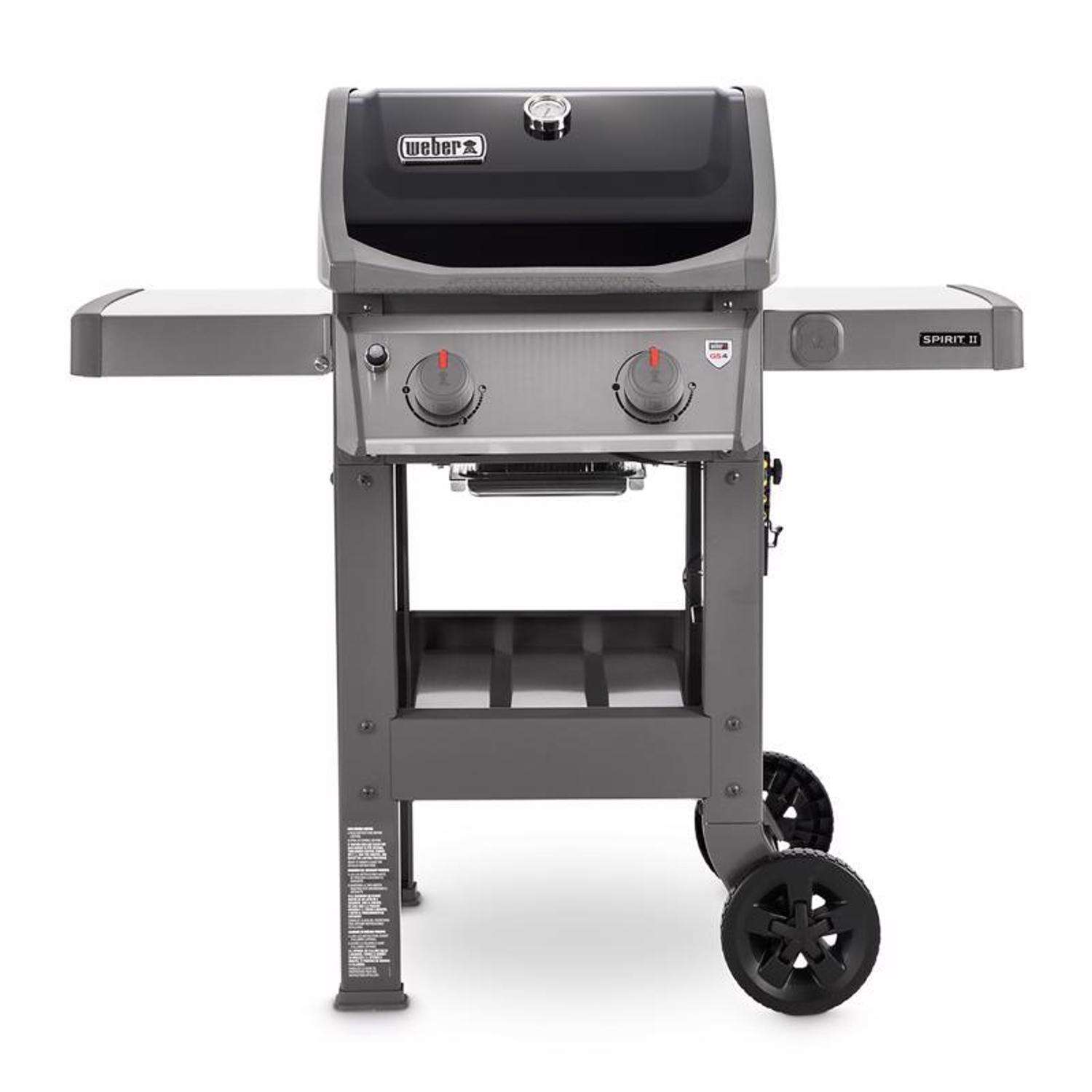 Weber Spirit II E-210 gril na tekutý propan, 2 hořáky, černý