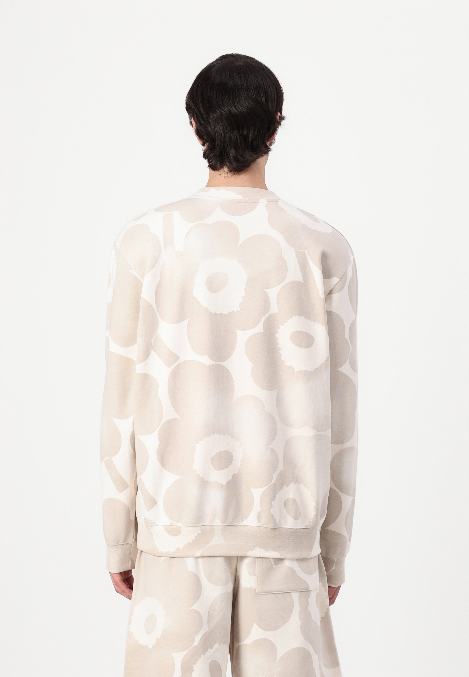 Marimekko LOISTO AKVARELLI UNIKKO UNISEX - Sweat à capuche - off white/beige