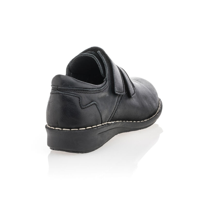 Zwarte veterschoenen voor dames / Derbyschoenen