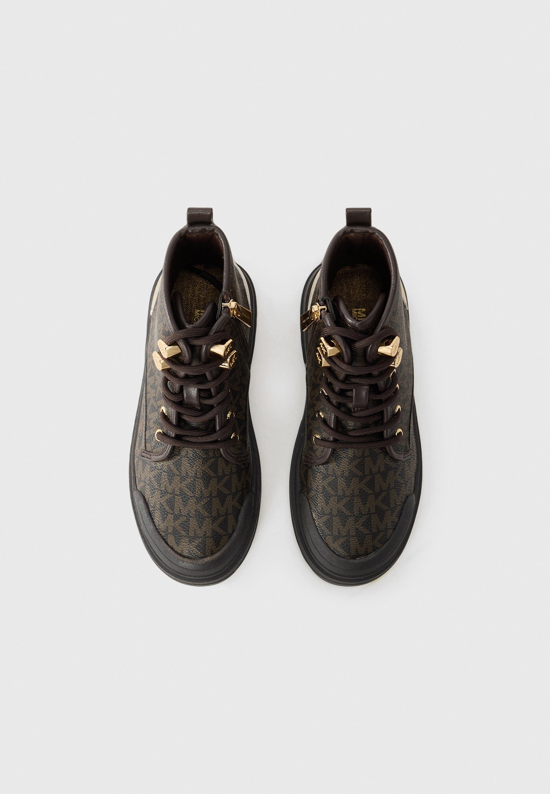 Michael Kors Kids PAYTON - Klasické členkové čižmy - hnedé