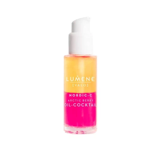 Lumene Nordic-C [Valo] wegański dwufazowy rozświetlający koktajl multiwitaminowy 30ml