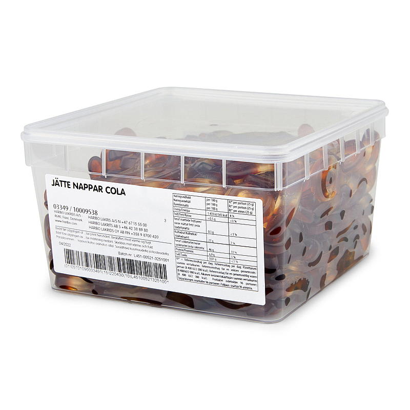 Haribo stor cola veier 2,4 kg