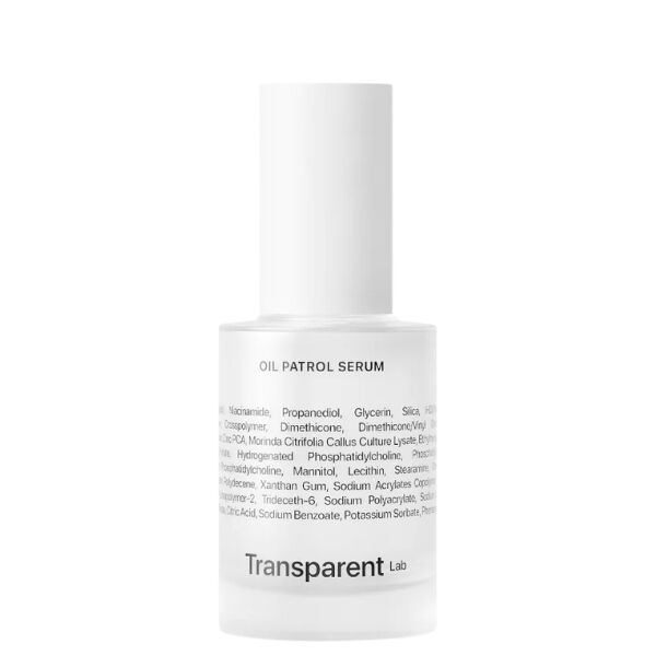 Sérum de protection contre les huiles Transparent Lab