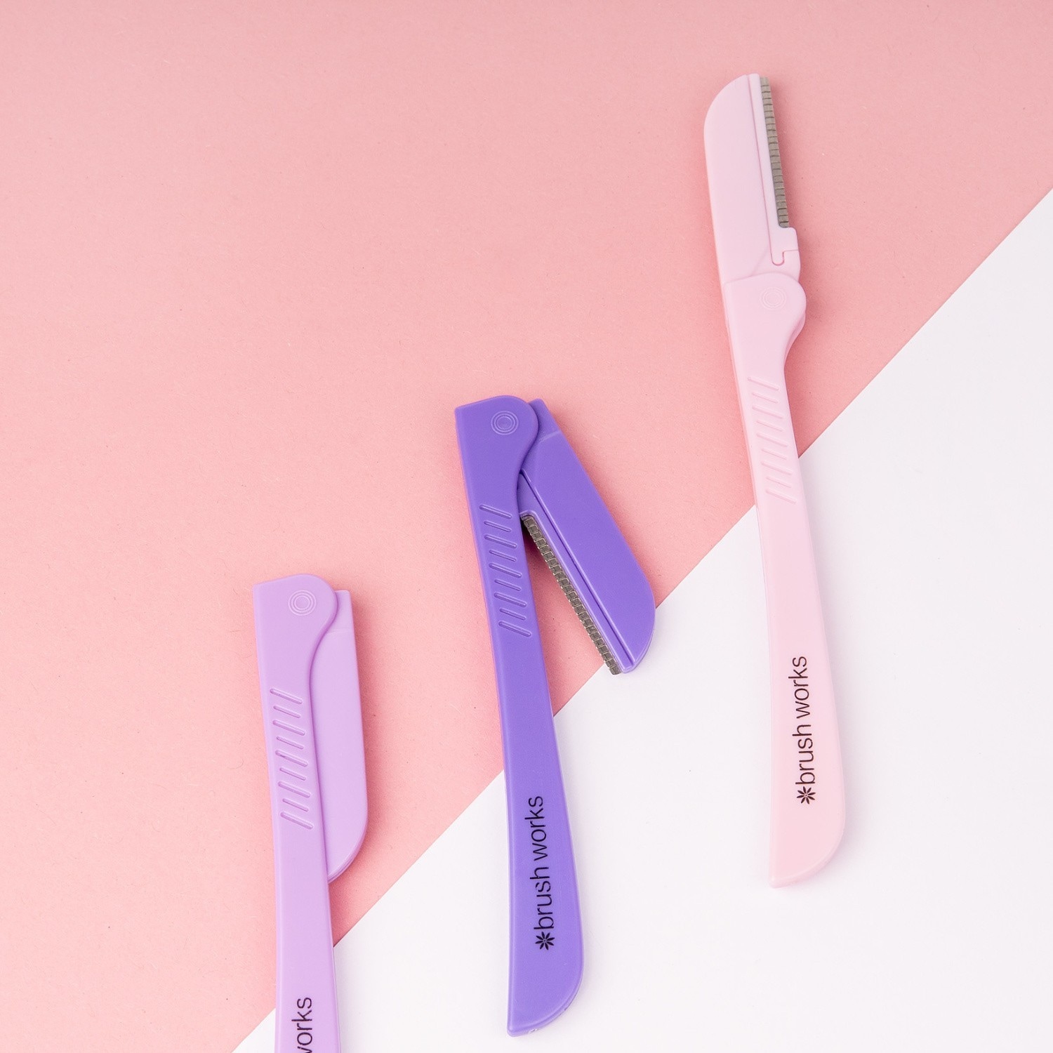 Brushworks Rasoirs à sourcils