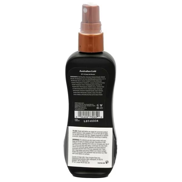 Australian Gold Bronzer SPF30 sprej gel 100ml