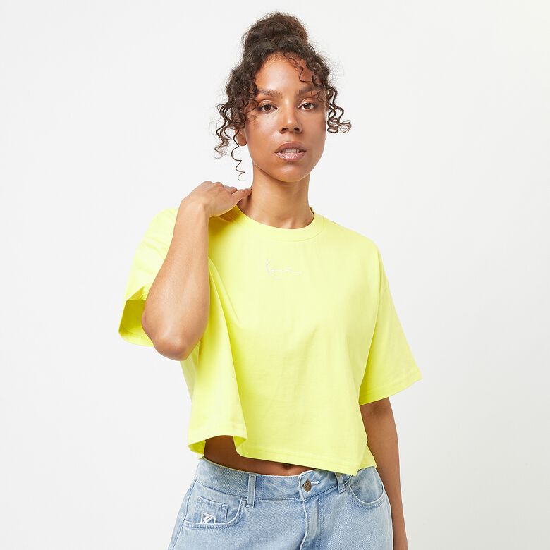 Small Signature Essential Crop Tee