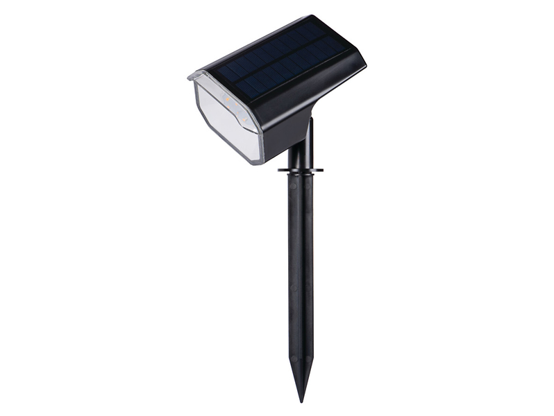 Lampa solarna KB SLR LED z tworzywa sztucznego czarna