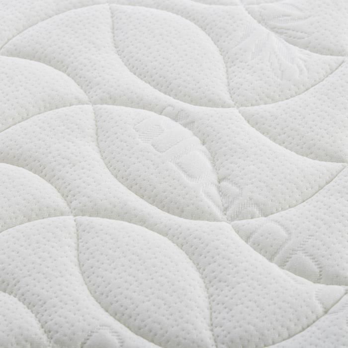 Babysom – Bambus-Babymatratze – 60 x 120 cm | Ultraweiche Viskose | Atmungsaktiv und saugfähig | Chemikalienfrei