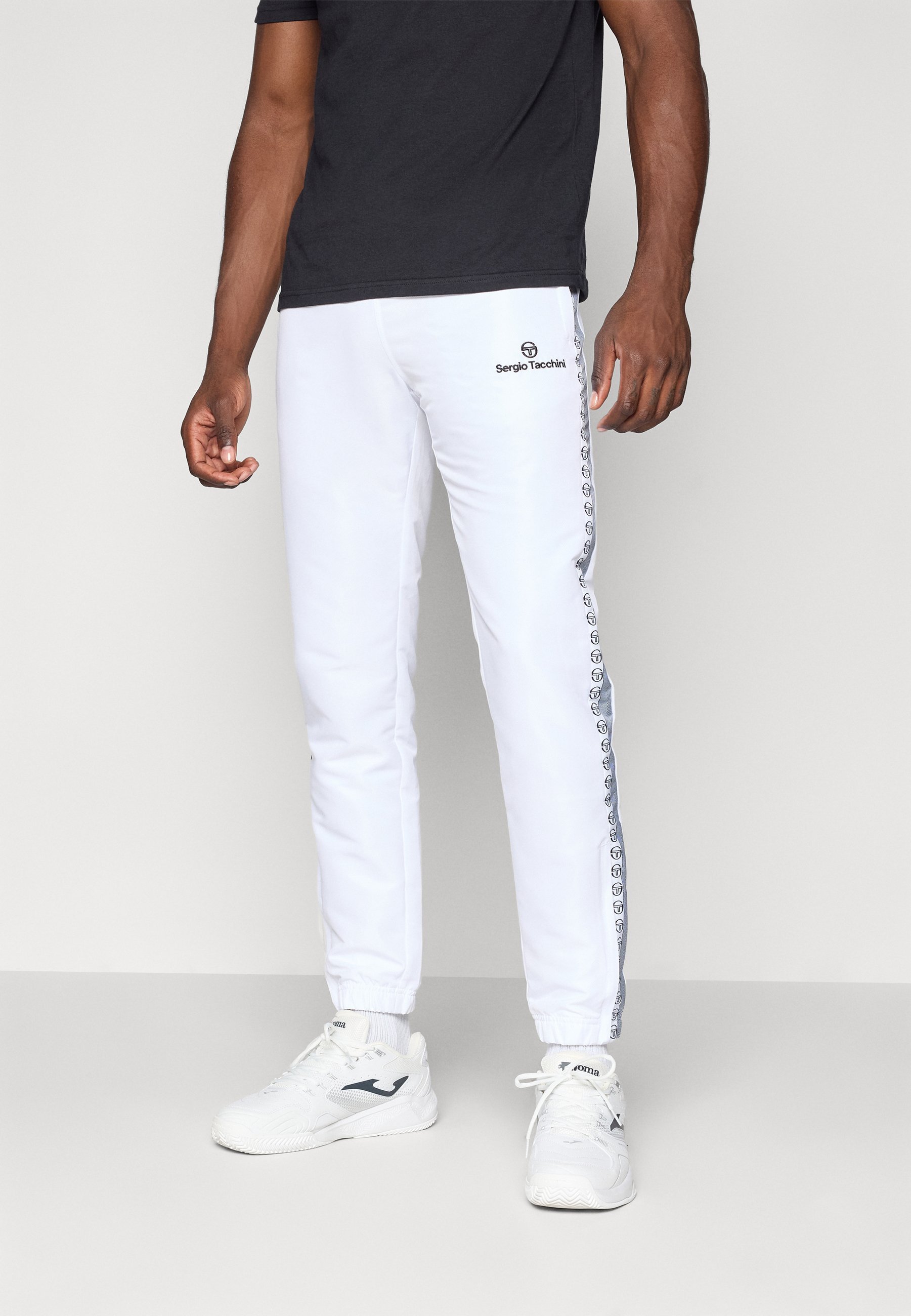 Sergio Tacchini MORGANA PANTS - Treningsbukse - white/black