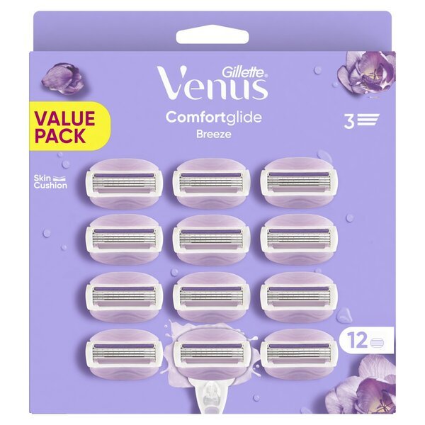 Žiletky Gillette Venus Comfortglide Breeze<br>3 x 4 kusy