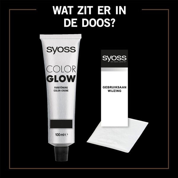 Vopsea de ruj Syoss Color Glow Cool Brunette Caring Color Refresher