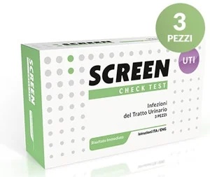 SCREEN ITALIA Teste de urina para detecção de infecção - 3 unidades