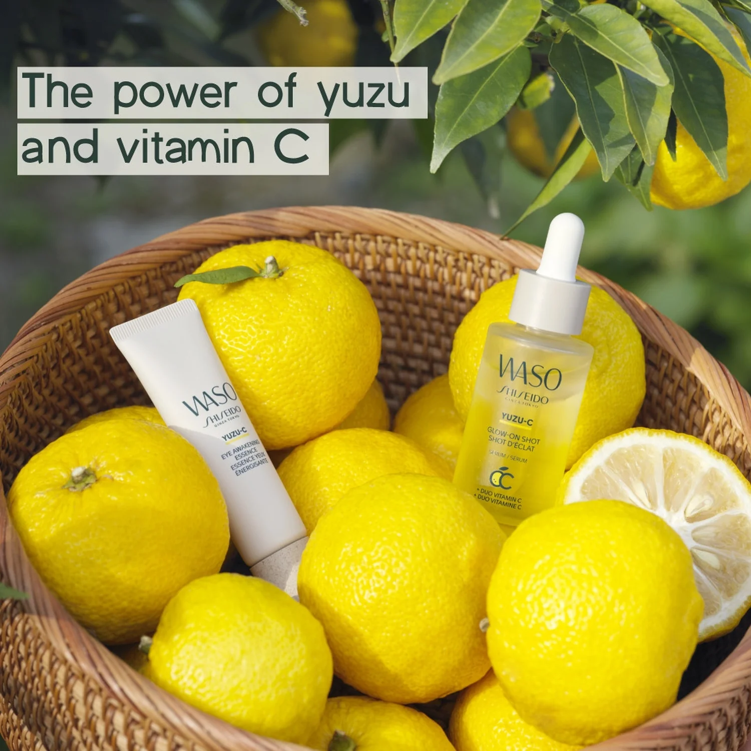 Waso YUZU-C Glow-On Shot - Siero viso illuminante