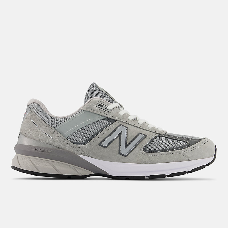 Tênis masculino MADE in USA 990v5 Core - Cinza com estampa Castlerock