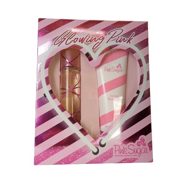 Aquolina – Pink Sugar Eau de Toilette Spray 100 ml, Bodylotion 200 ml