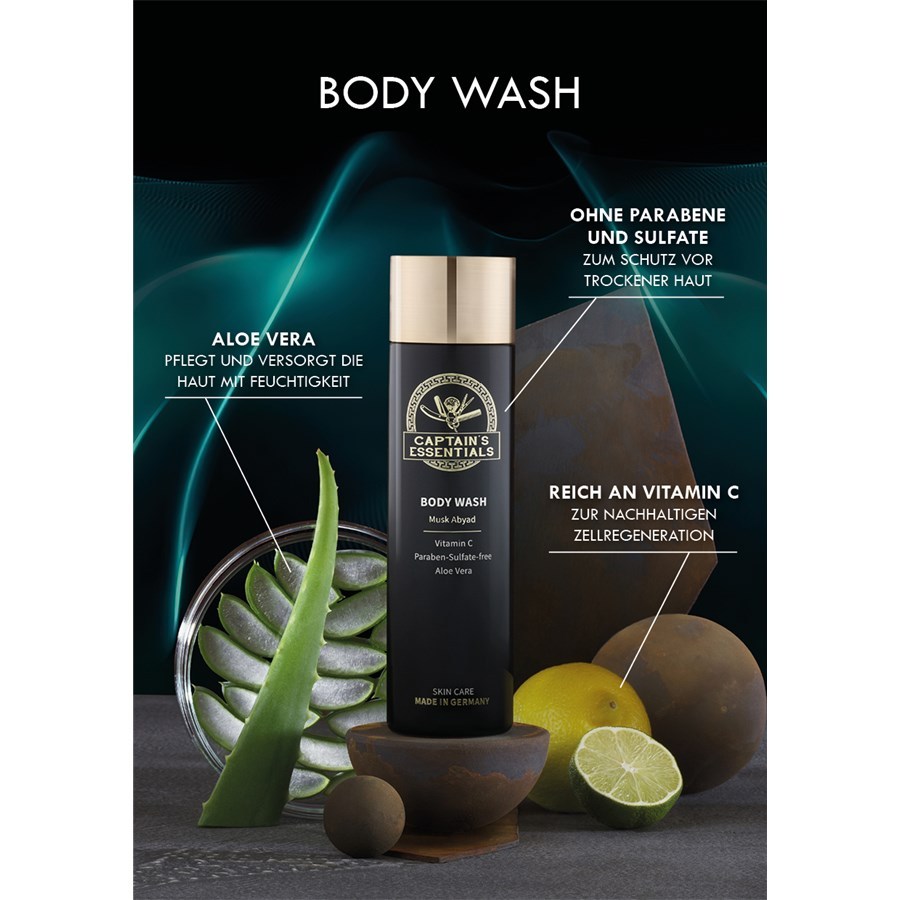 „Captain's Essentials“ dušo želė – 250 ml
