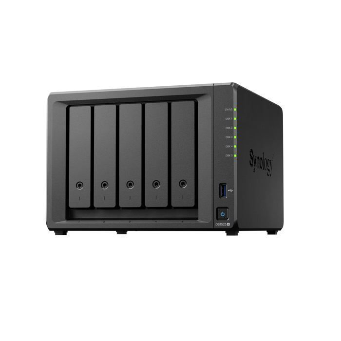 NAS server - SYNOLOGY - DiskStation DS1525+ - 5 bays - 2 GB RAM