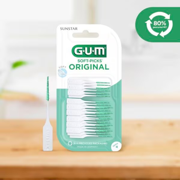 GUM Soft-Picks Originalni medzobni zobni ščetki Tandenstokers<br>mt L, 50 kosov