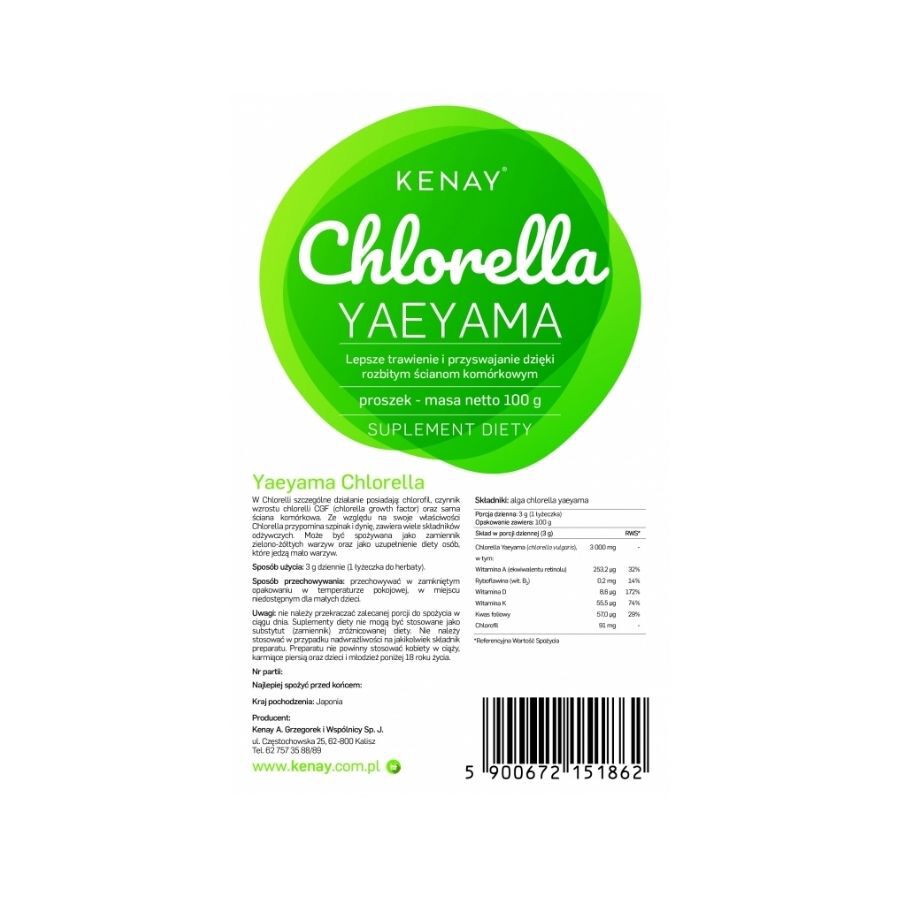 Kenay Chlorella Yaeyama