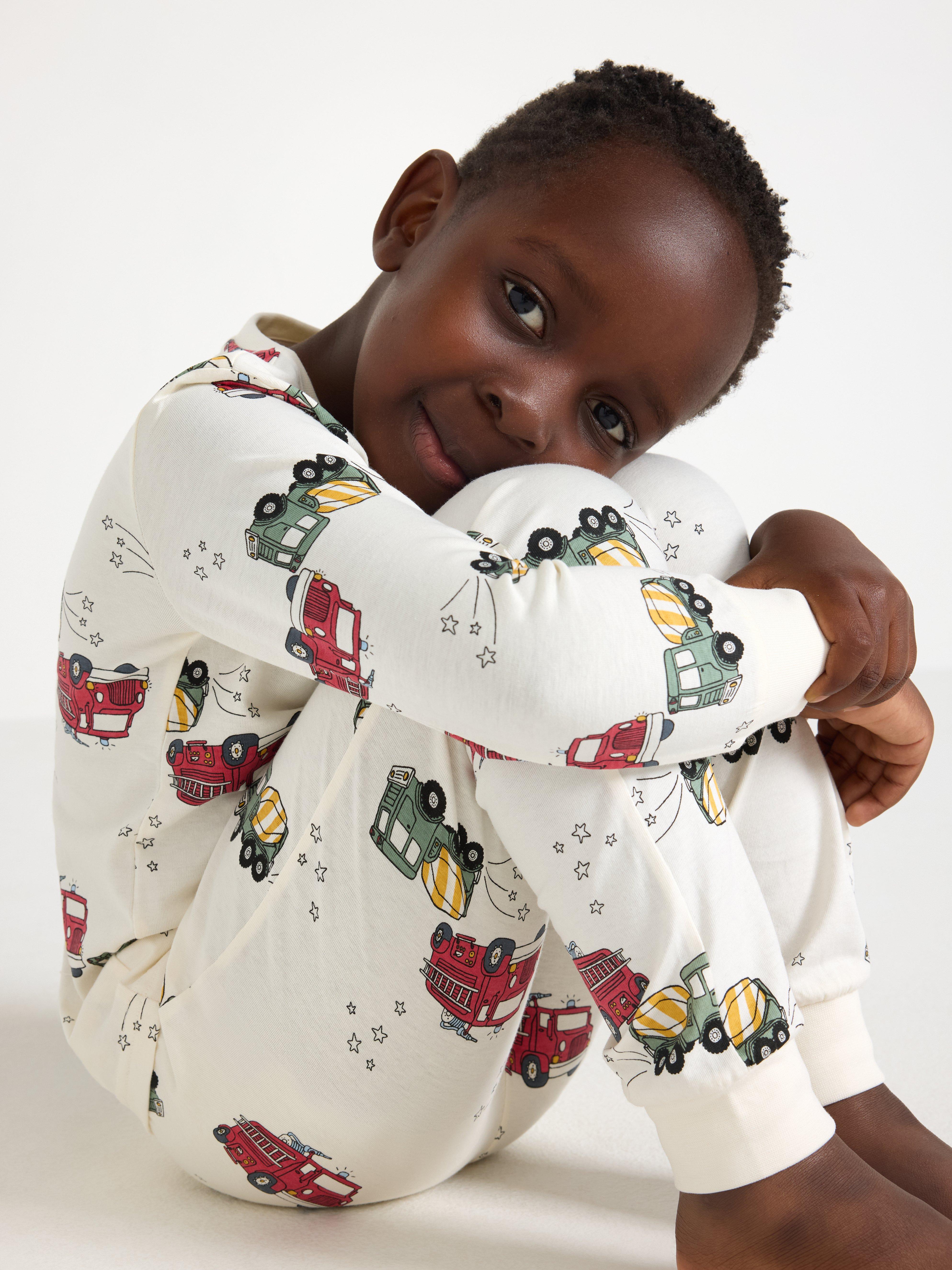 Pijamaset alb