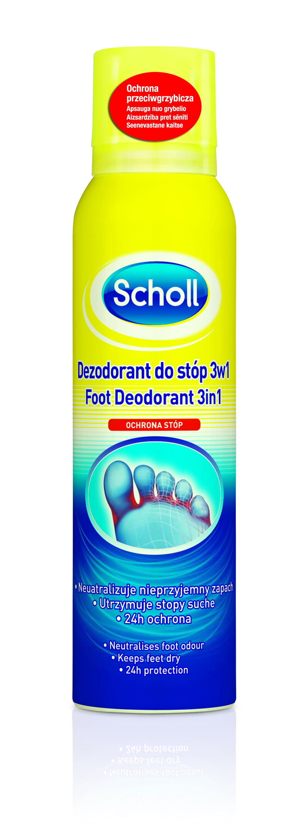 Scholl fotdeodorant 150ml