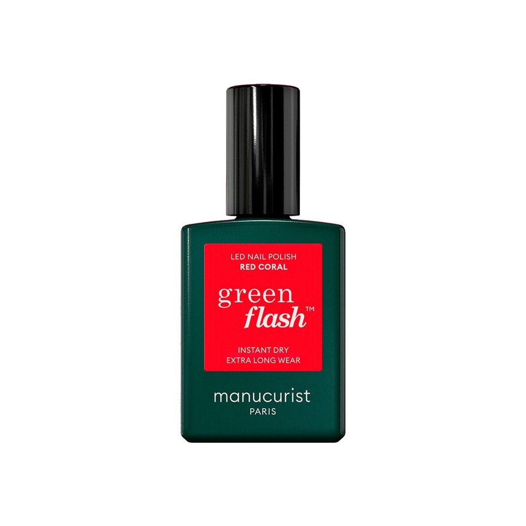 Manucurist UV-Nagellack Verde Flash Flash Secagem Instantânea Extra Longa Duração - 15 ml