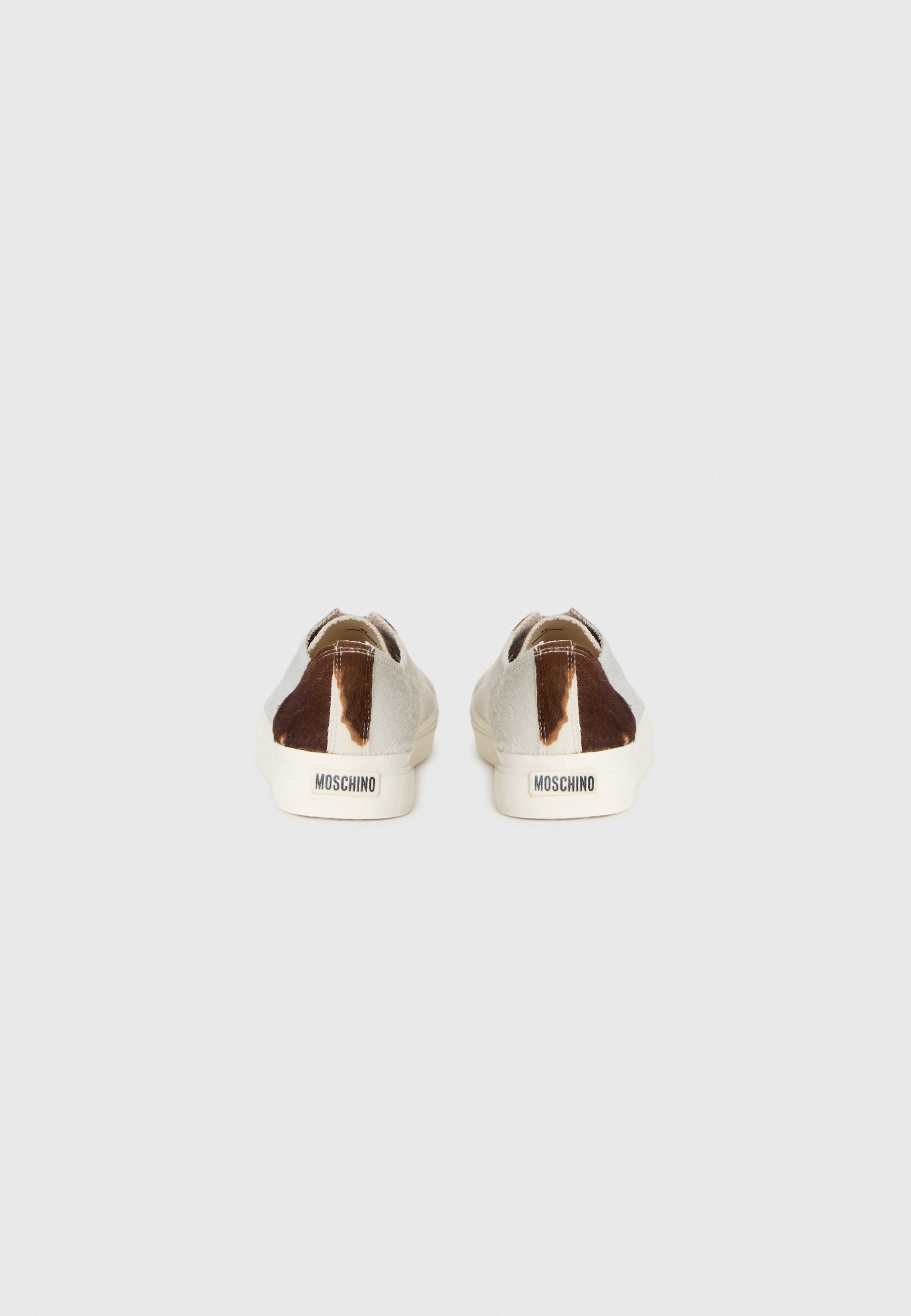 Scarpe da ginnastica MOSCHINO - bianco sporco/marrone