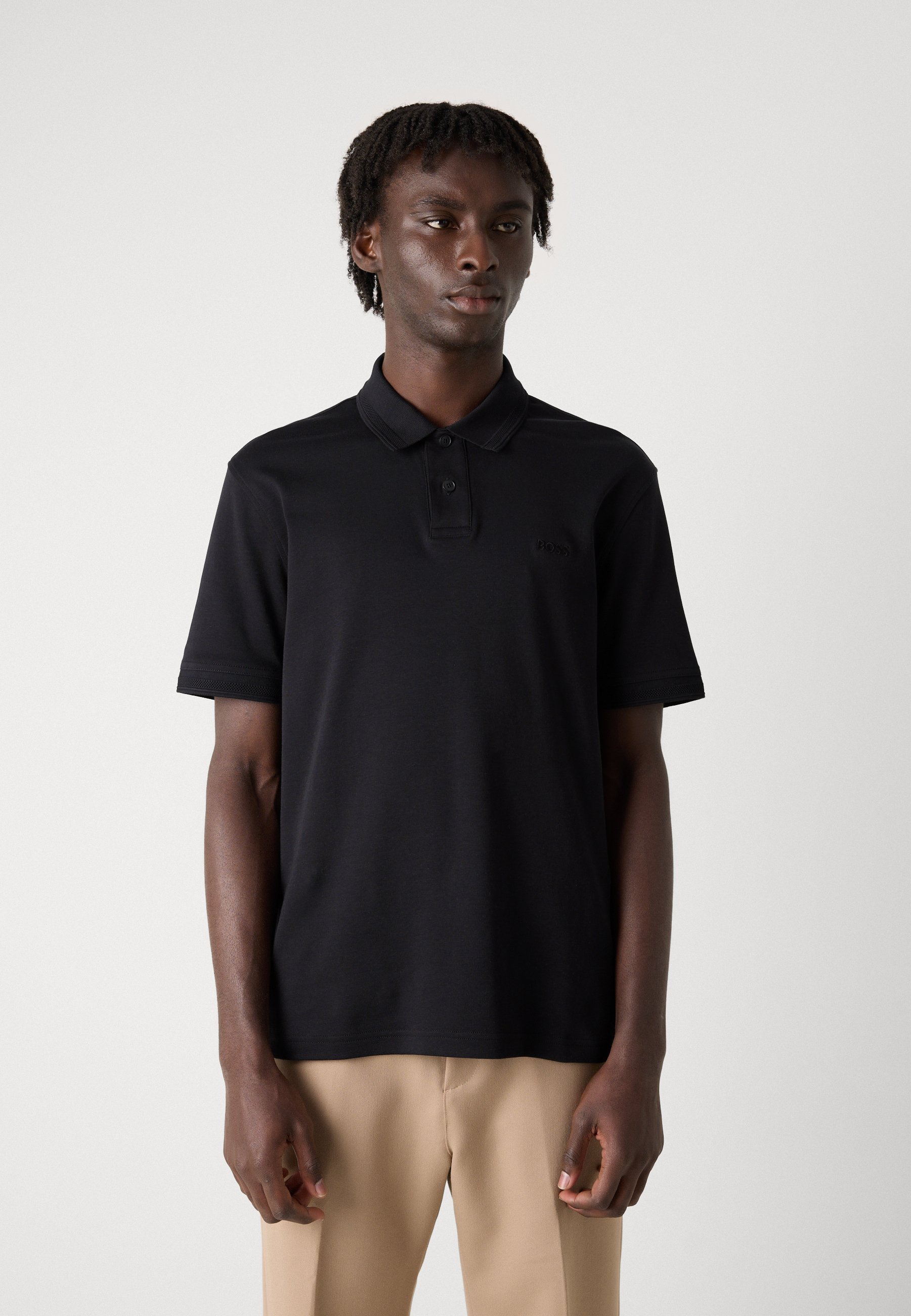 BOSS poloshirt - zwart