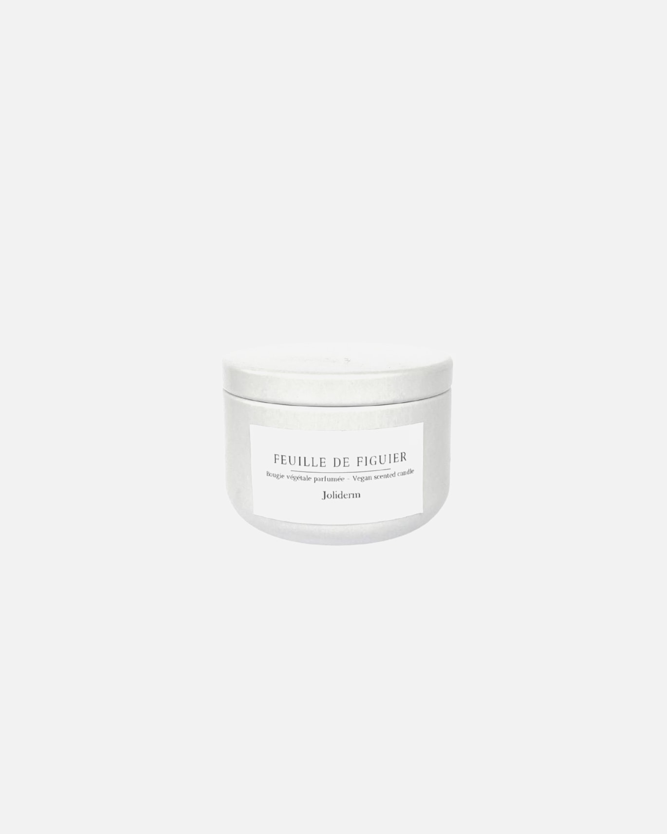 Joliderm Bougie de voyage parfumée Feuille de Figuier