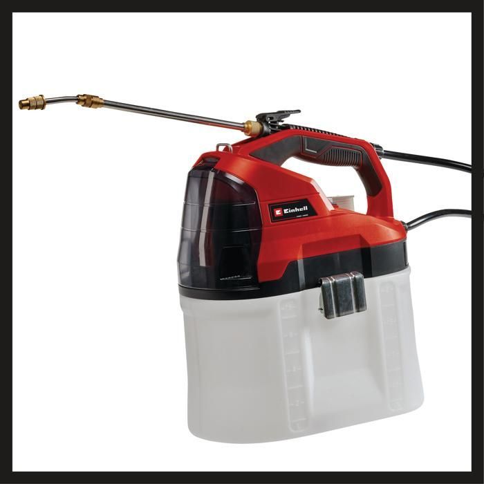 Pulverizador a presión inalámbrico Einhell GE-WS 18/75 Li-Solo PXC (18 V). Se suministra sin batería ni cargador.