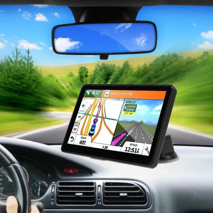 Navegación GPS - DILWE - 9 pulgadas - Pantalla táctil 2.5D - Compatible con CarPlay - WiFi inalámbrico