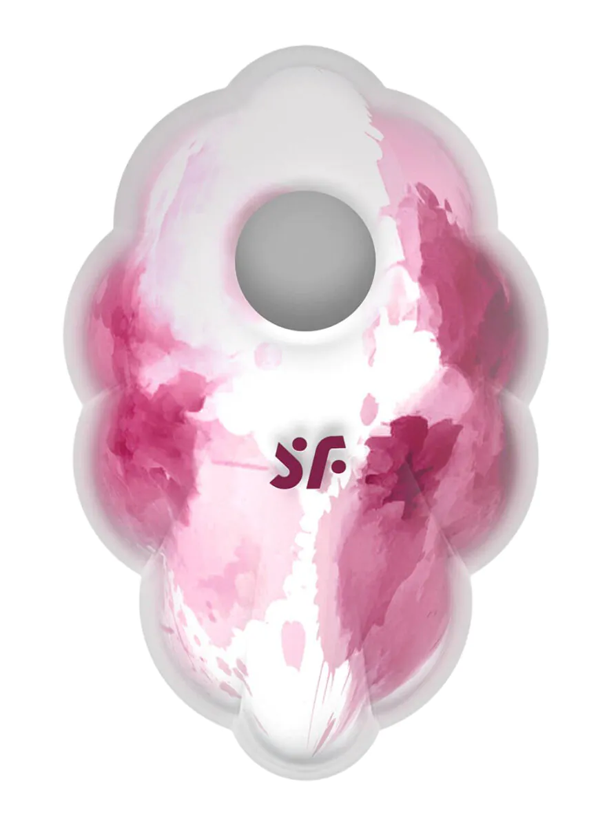 Satisfyer Cloud Dancer Red - masażer łechtaczki 1szt.