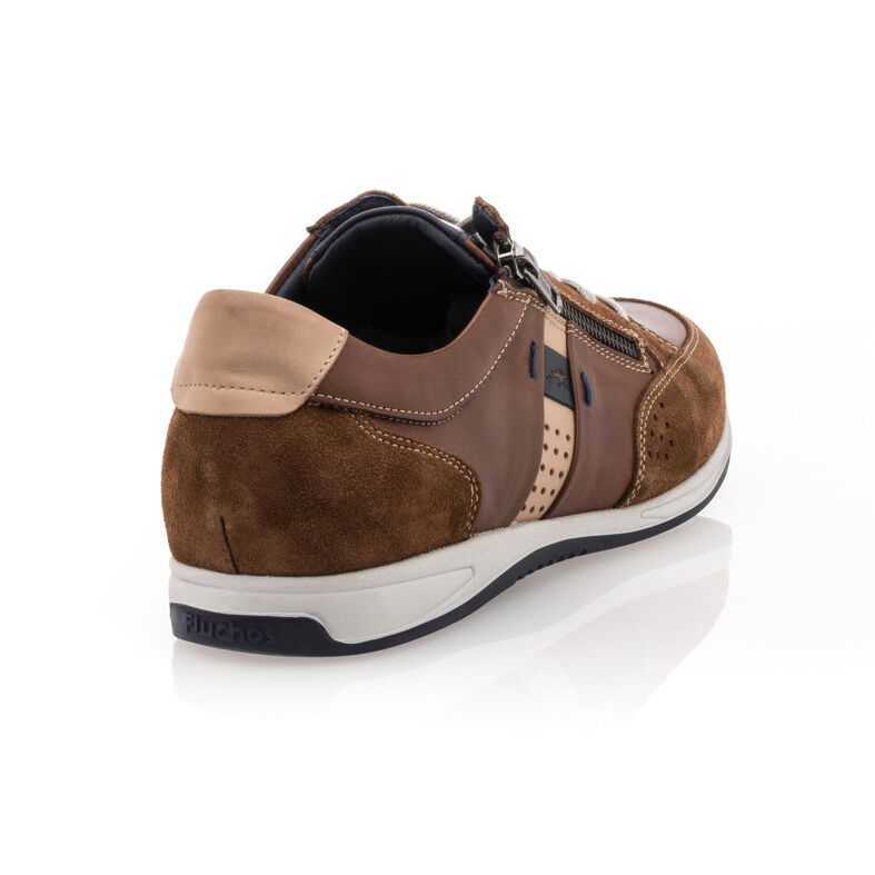 Zapatillas deportivas para hombre color marrón